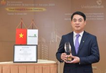 Vietcombank được trao tặng danh hiệu Ngân hàng được quản trị tốt nhất